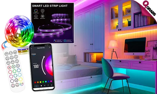 Smart LED Strip Light with Remote!